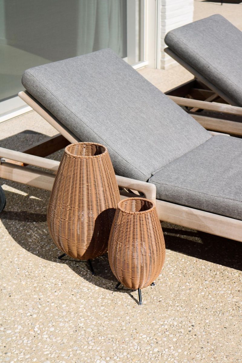 Lucide COLIN IP44 - Nabíjacia stolová lampa Vonkajšia - Batéria - LED Rozm. - 1x3W 3000K - IP44 - 3 StepDim - Natural